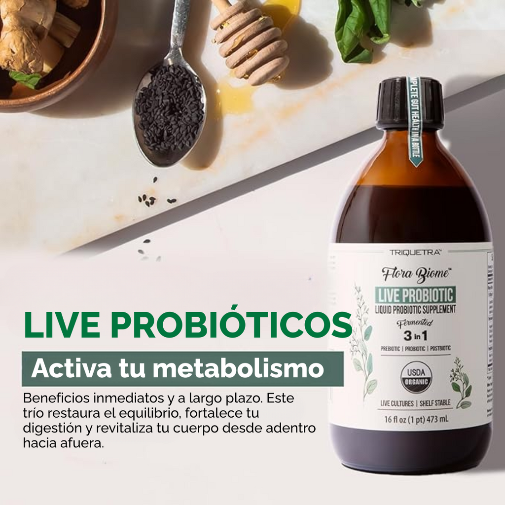 LIVE PROBIOTIC - SALUD DIGESTIVA