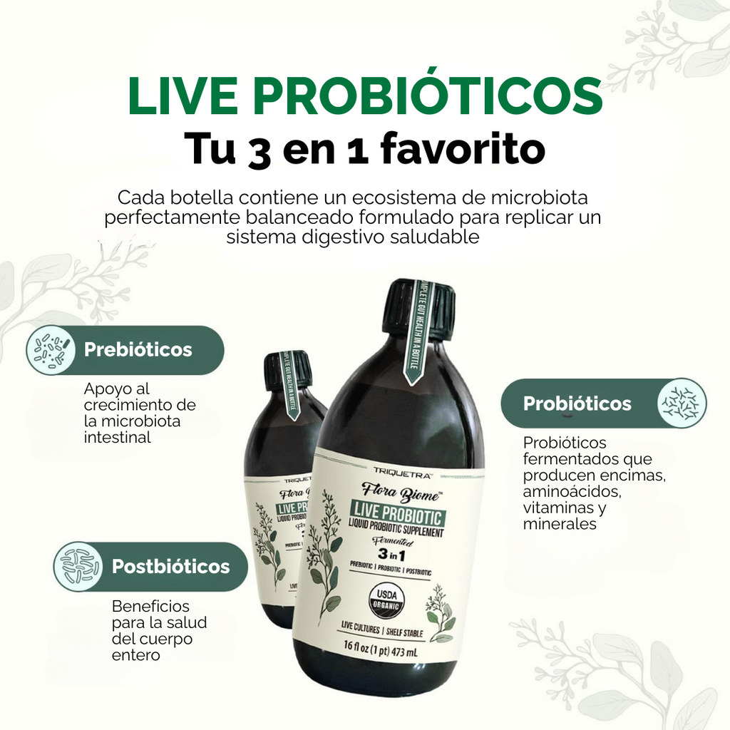 LIVE PROBIOTIC - SALUD DIGESTIVA
