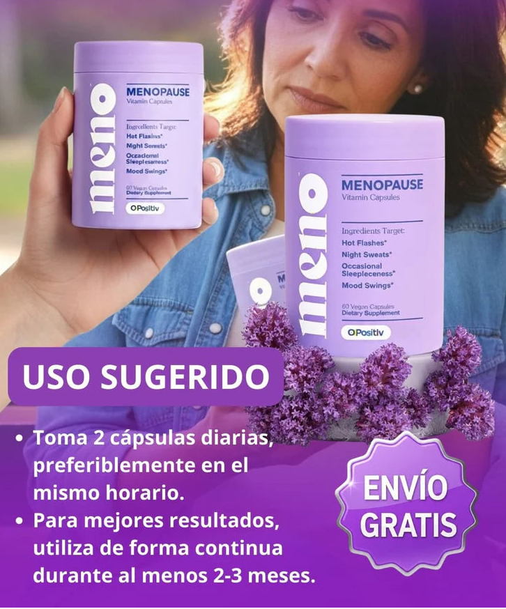 🌸MENO – Bienestar para vivir la menopausia con mayor equilibrio.